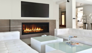 astria direct vent modern fireplace
